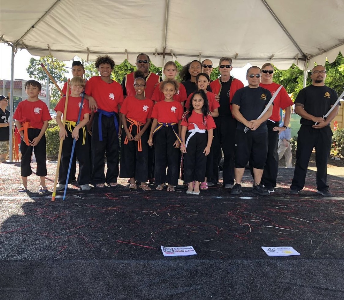 Teodojo team at a community martial arts event